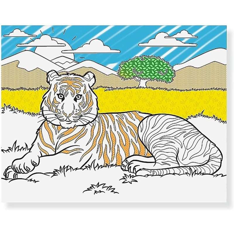 Альбом розмальовок для хлопчиків Melissa&Doug MD9431 різні текстури бумаги