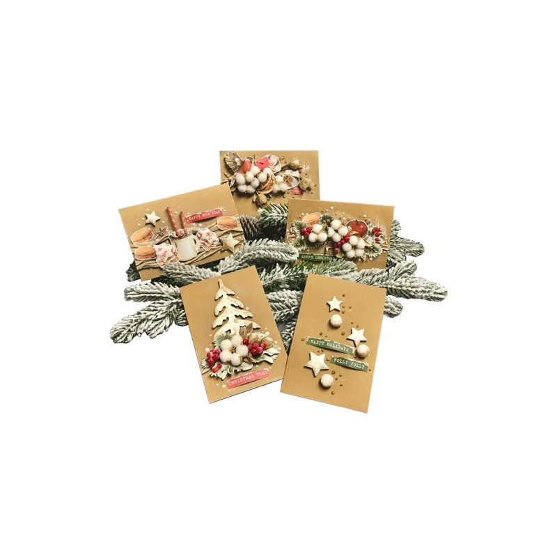 Набір для створення Різдвяних листівок 