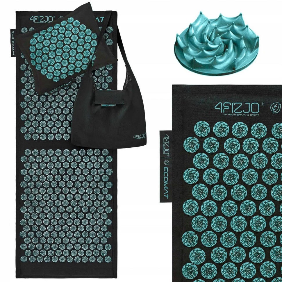 Коврик акупунктурный с подушкой Eco Mat XL 
