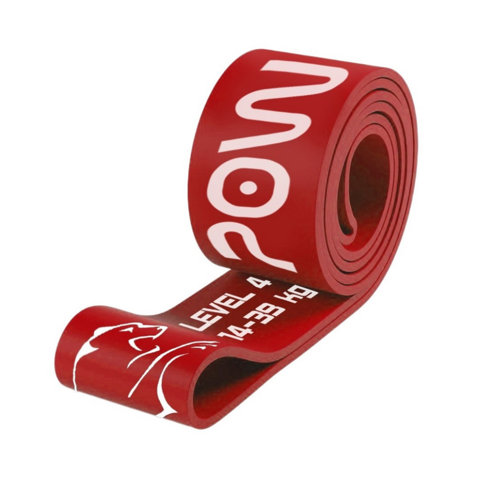 Эспандер-петля (резинка для фитнеса и кроссфита) Power Band PowerPlay PP_4115_Red_(14-39 kg) 14-39 кг