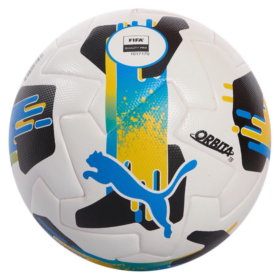 М'яч футбольний Orbita UPL (FIFA Quality Pro) Puma 084592-01-5 біло-чорний № 5