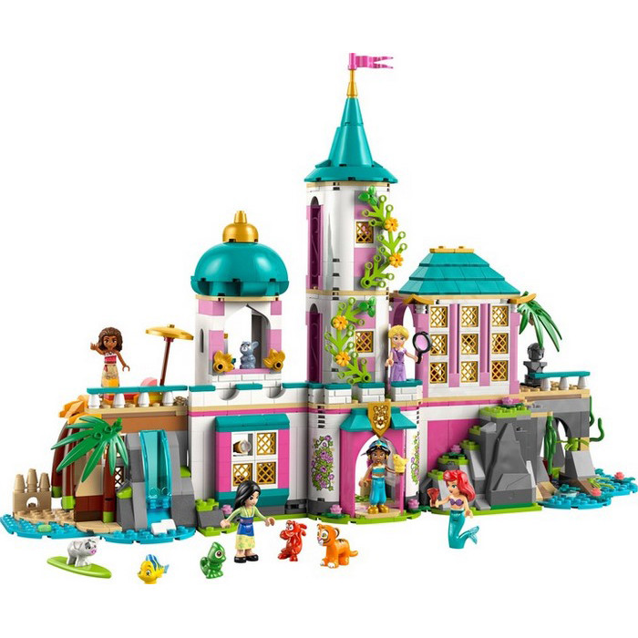 Конструктор Disney Princess Замок принцеси і королівські улюбленці LEGO 43267, 787 деталей
