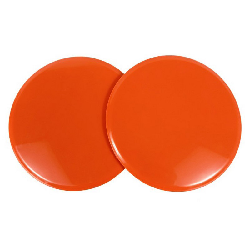 Диски для глайдинга EasyFit EF-1425-OR, оранжевые (пара)