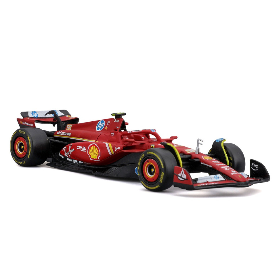Автомодель FERRARI RACING - SF-24 Bburago 18-36844 масштаб 1:43
