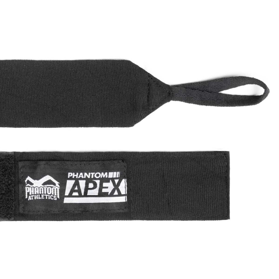 Бинти для боксу APEX Phantom PHWR2554 Black 400 см 4 метра
