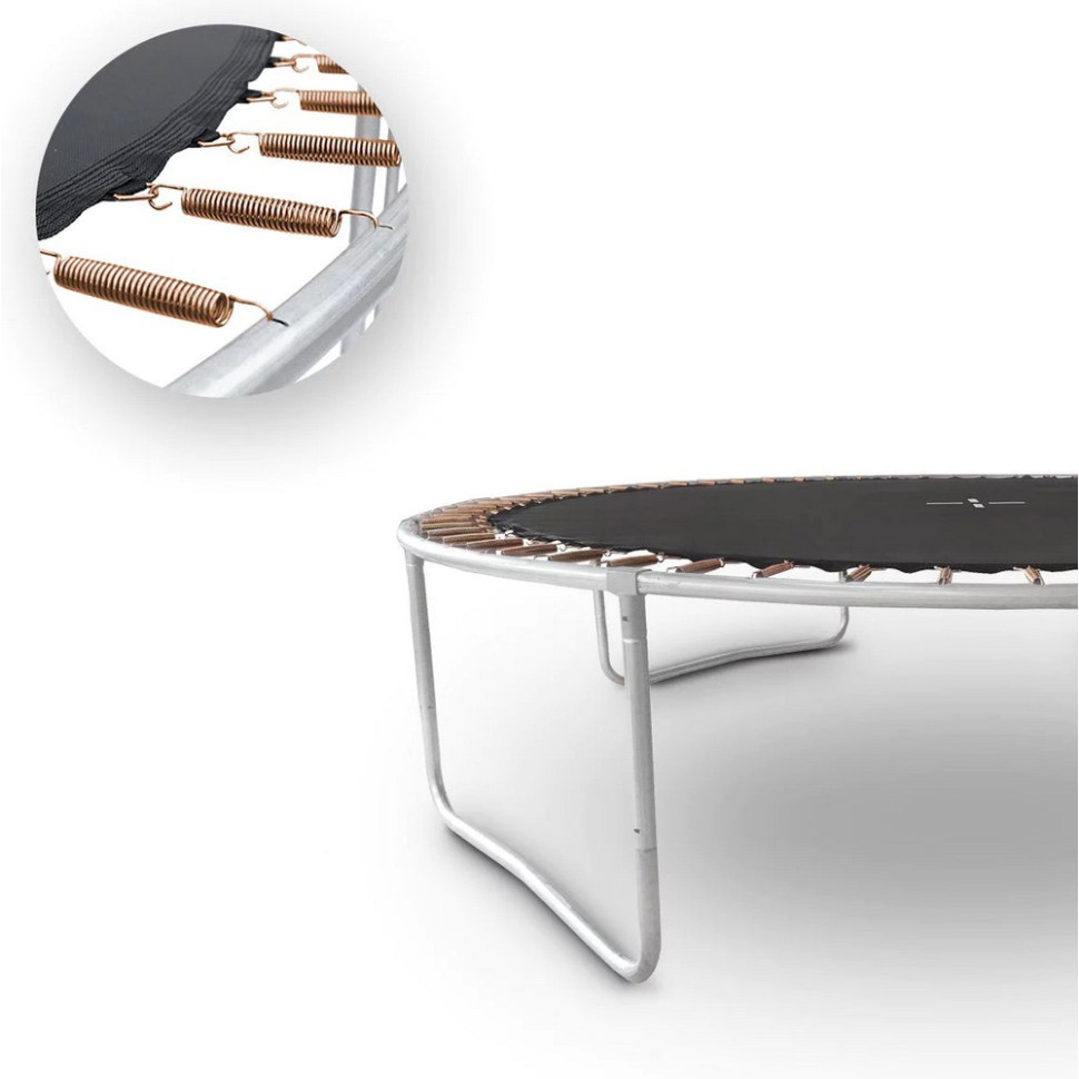 Батут з внутрішньою сіткою Inside Net Outtec V312180, 252 см, чорний