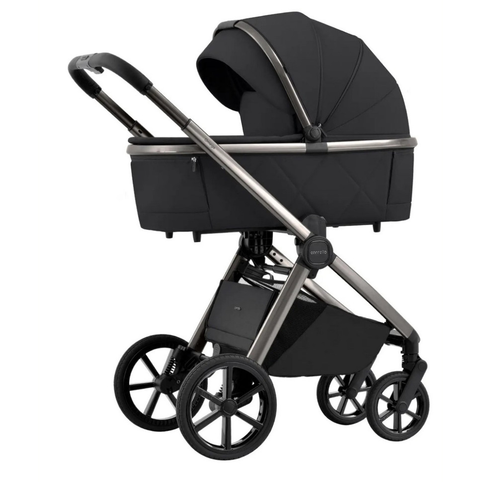 Коляска универсальная 2 в 1 Omega CARRELLO CRL-6530 Absolute Black 