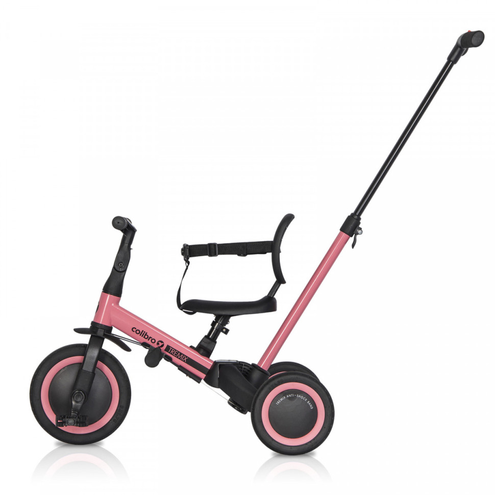 Велосипед триколісний Colibro CT-43-04 TREMIX UP Rose, рожевий