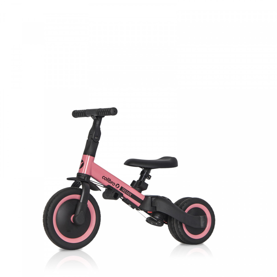 Велосипед триколісний Colibro CT-43-04 TREMIX UP Rose, рожевий