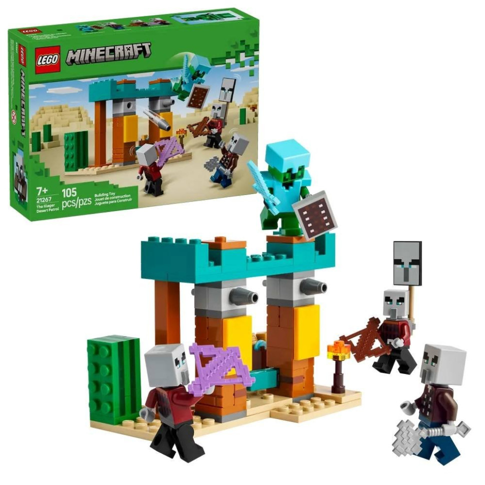 Конструктор Пустельний патруль розбійника LEGO 21267, 105 деталей