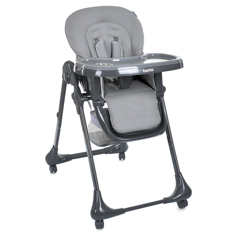Стільчик для годування Bambi M 3233L-G Gray, до 15 кг