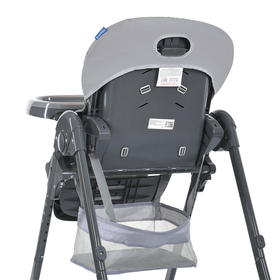Стільчик для годування Bambi M 3233L-G Gray, до 15 кг