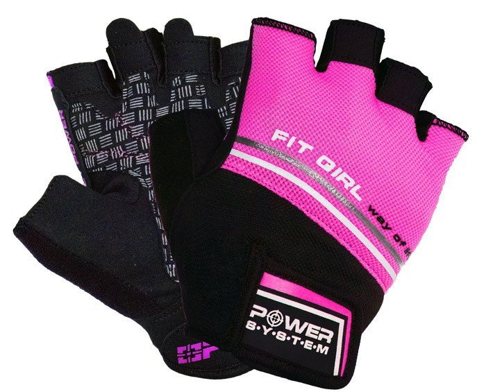 Рукавички для фітнесу Fit Girl Evo Power System PS_2920_M_Pink, Pink M