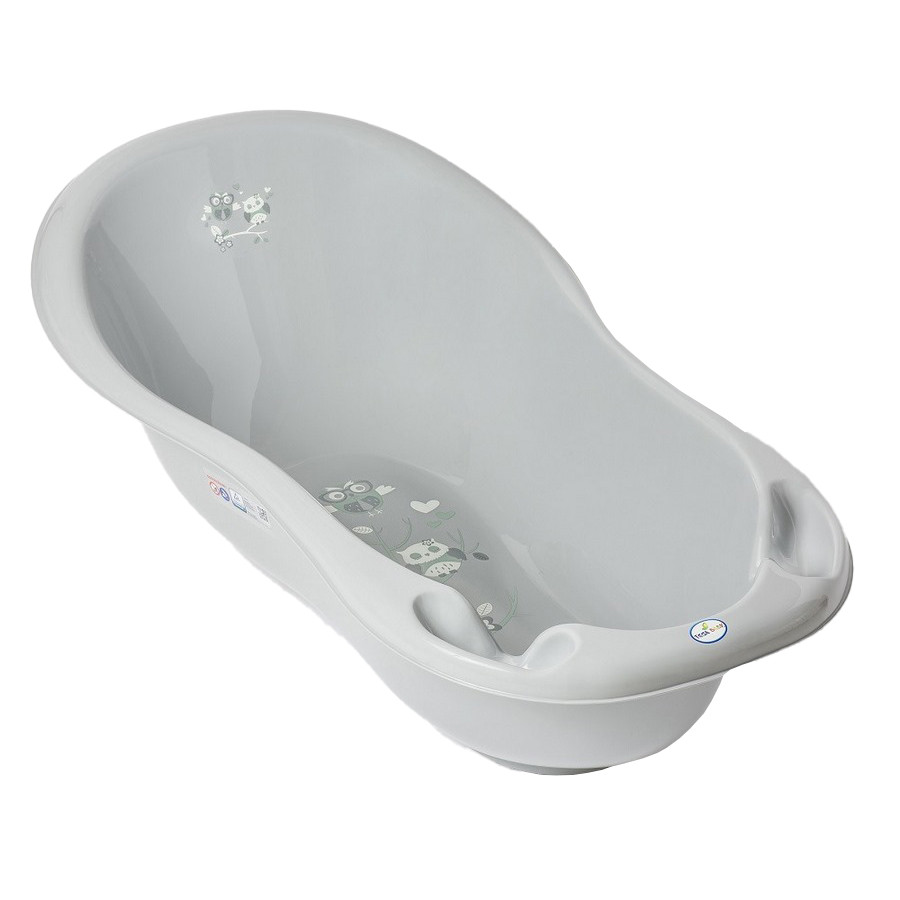 Ванночка дитяча «Сова» Tega Baby SO-004ODPŁYW-106 зі зливом 86 см