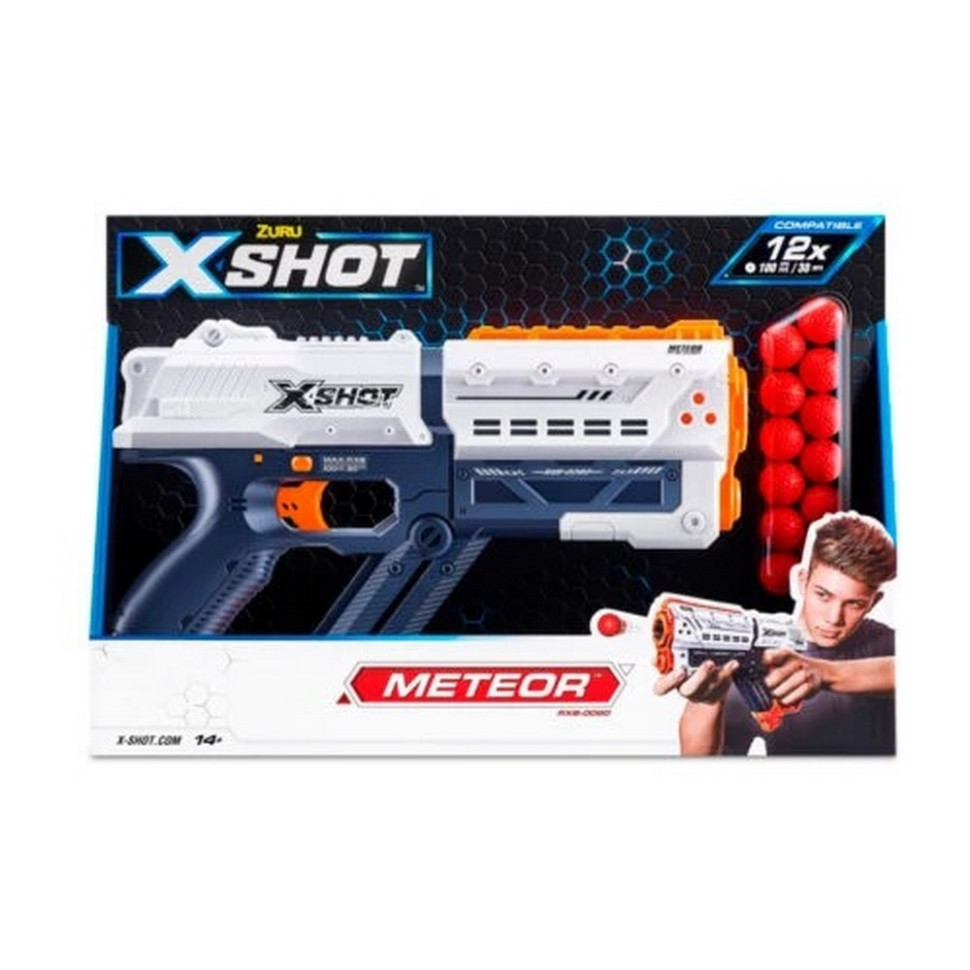 Скорострельний бластер X-Shot 36282R EXCEL NEW CHAOS Meteor (12 пулек)