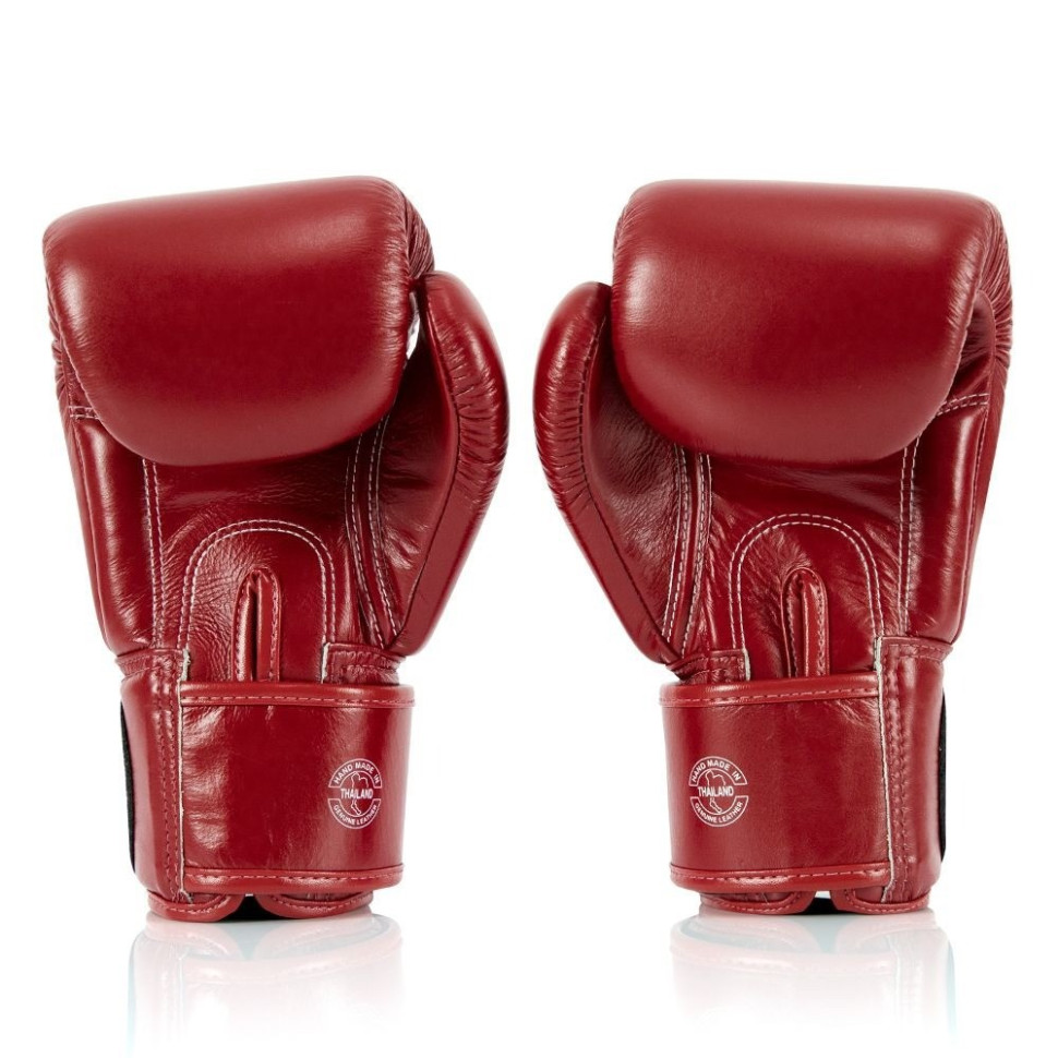 Боксерские перчатки BGV1-ONE Fairtex BGV1-ONE_14oz_Red 14 унций (бинты в комплекте)