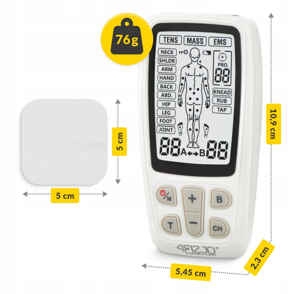 Аппарат для электростимуляции мышц Combo MED+ 3 в 1 4FIZJO P-5907739317117
