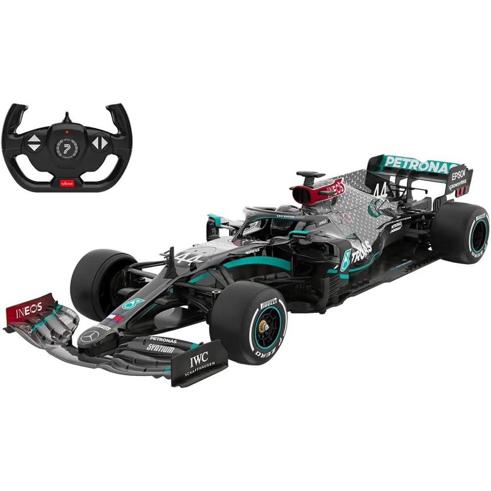 Машинка на радиоуправлении Mercedes-AMG F1 W11 EQ Performance Rastar 98460 black 1:12