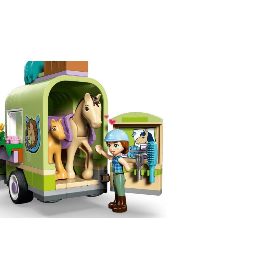 Конструктор Прицеп для лошади и жеребенка LEGO Friends 42695, 269 деталей