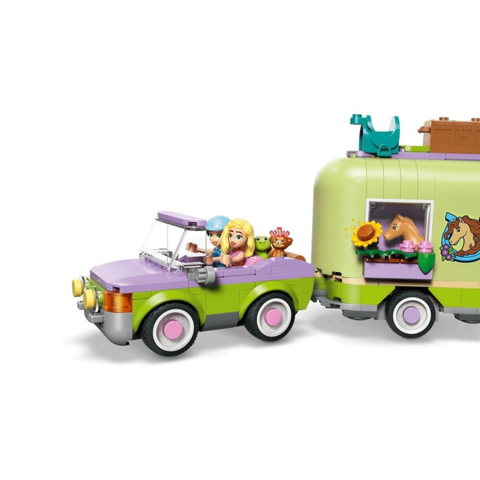 Конструктор Прицеп для лошади и жеребенка LEGO Friends 42695, 269 деталей
