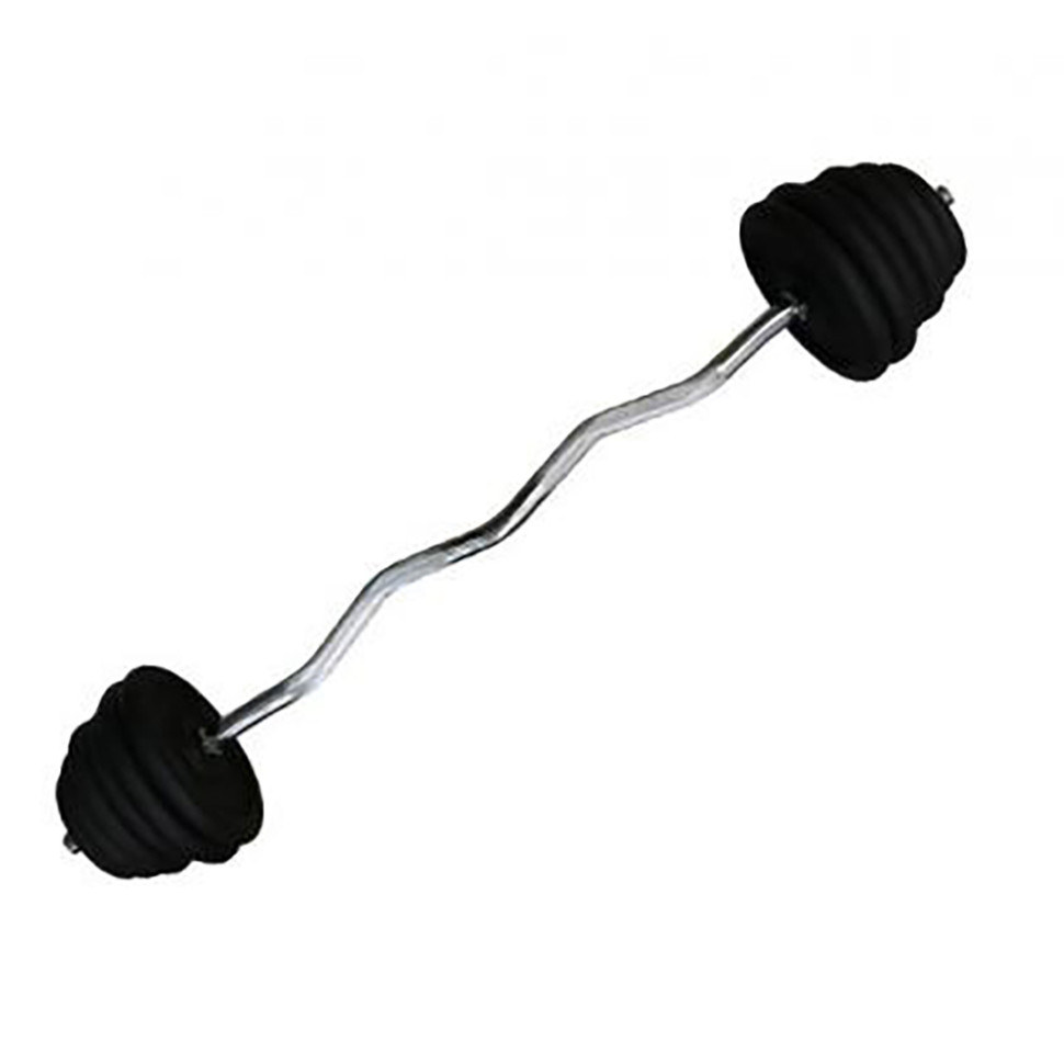 Наборная штанга Newt Home TI-0201-120-43, 43 кг W-образный гриф