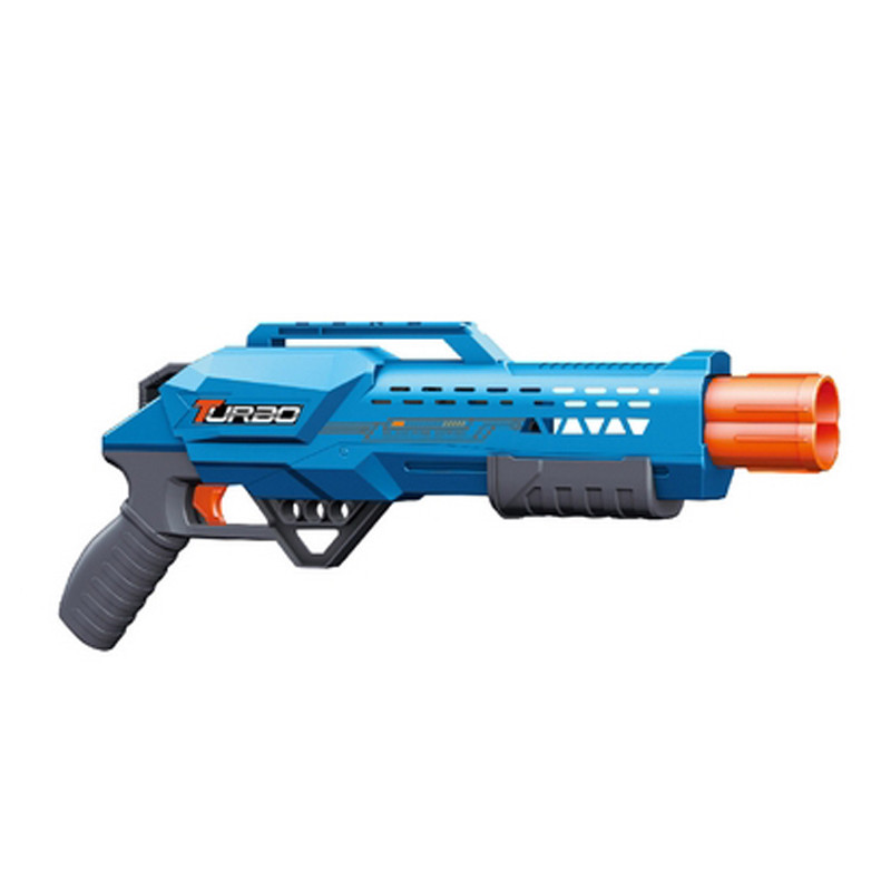 Игрушечное ружье механическое Blaster ВТ305 с двойным дулом и мягкими патронами