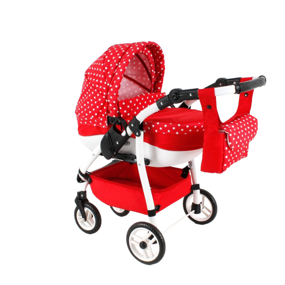 Коляска для куклы Adbor Lily Sport LS-12 с сумкой