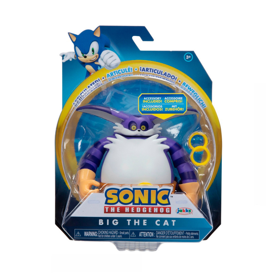 Игровая фигурка МОДЕРН КОТ БИГ SONIC THE HEDGEHOG 41680i-GEN 10 см