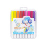 Фломастер - пензлик "Water color pen" 18 кольорів Bambi 228-18 у пластиковому боксі 