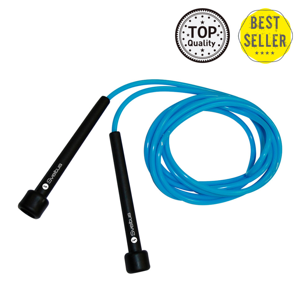 Скакалка PVC Sveltus SLTS-2711 для кардио тренировок, 3 м, синий
