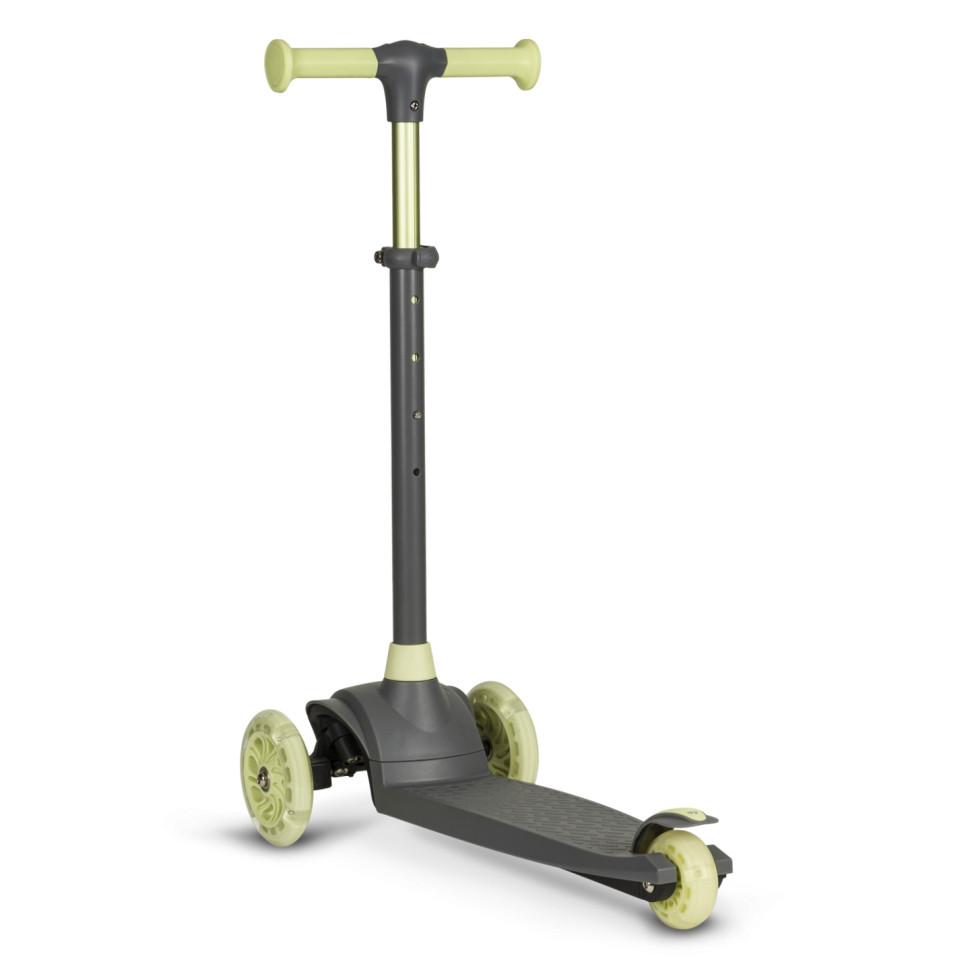 Детский самокат трехколесный JESSY Lionelo 69842081 GREY GREEN