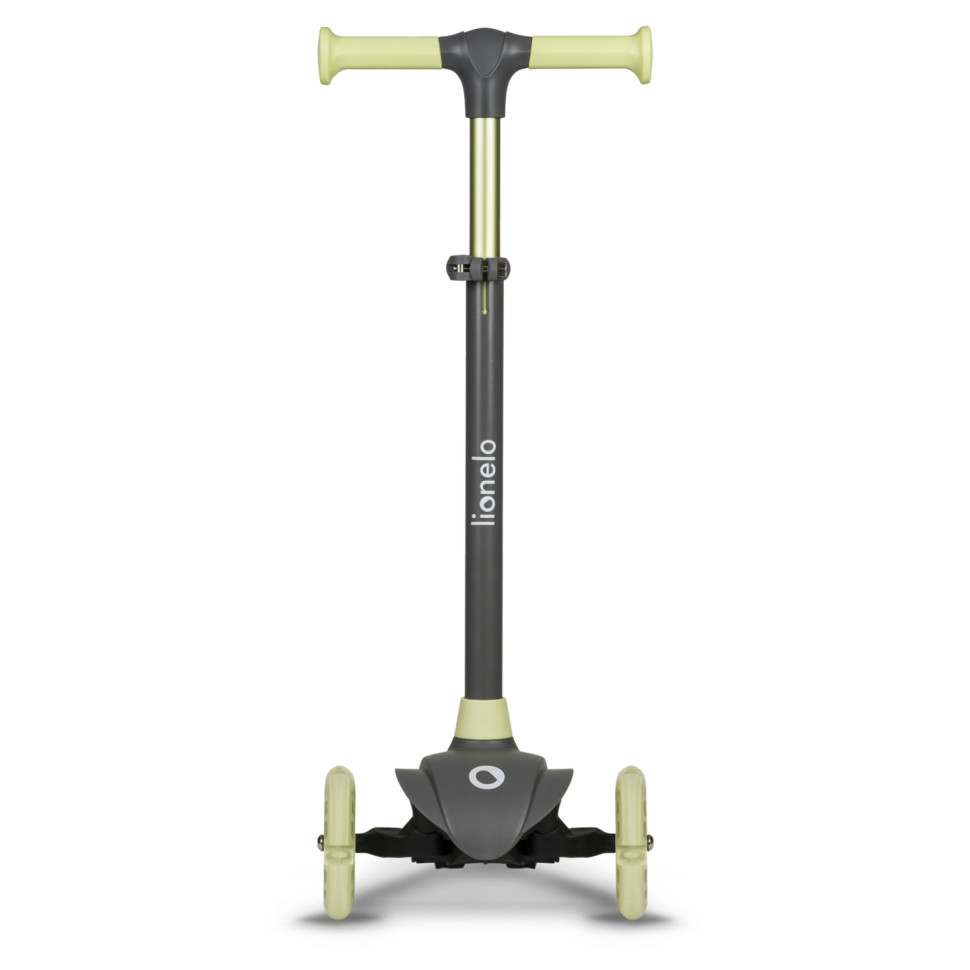 Детский самокат трехколесный JESSY Lionelo 69842081 GREY GREEN
