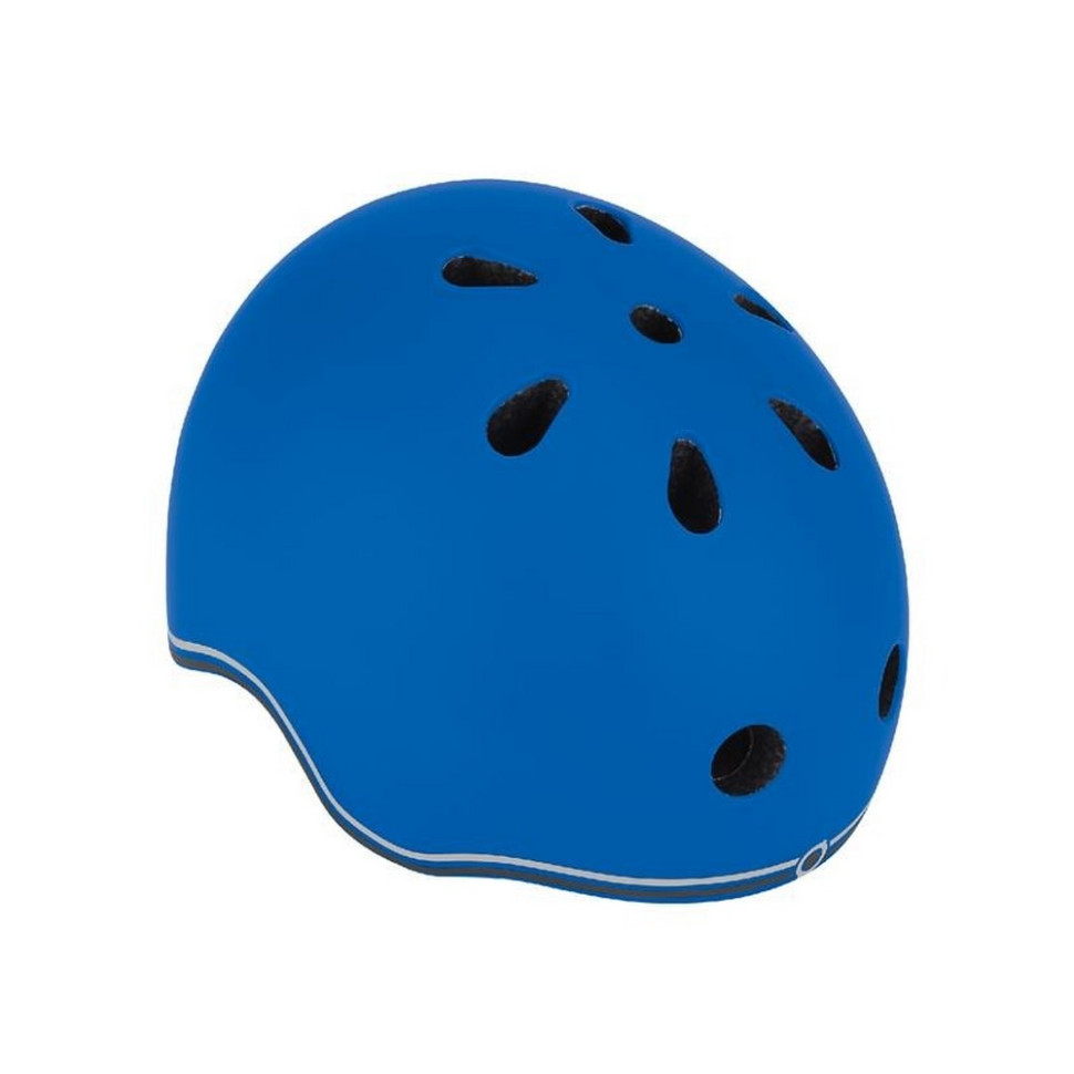 Шолом захисний дитячий EVO LIGHTS GLOBBER 506-100 синій, з ліхтариком, 45-51 см