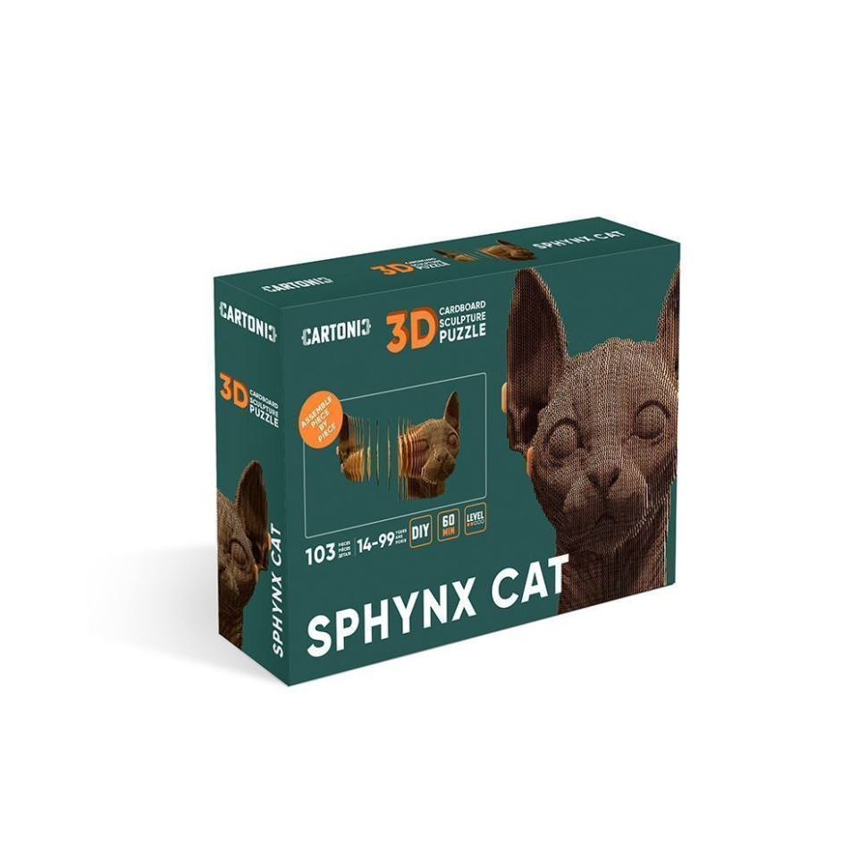 Картонный конструктор 3D Puzzle 