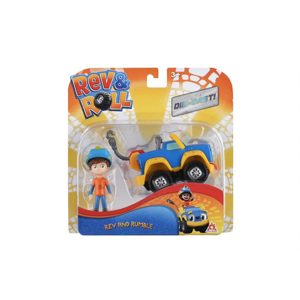 Игровой набор Rev&Roll Рев и Рамбл DieCast Рев та Рамбл EU881011
