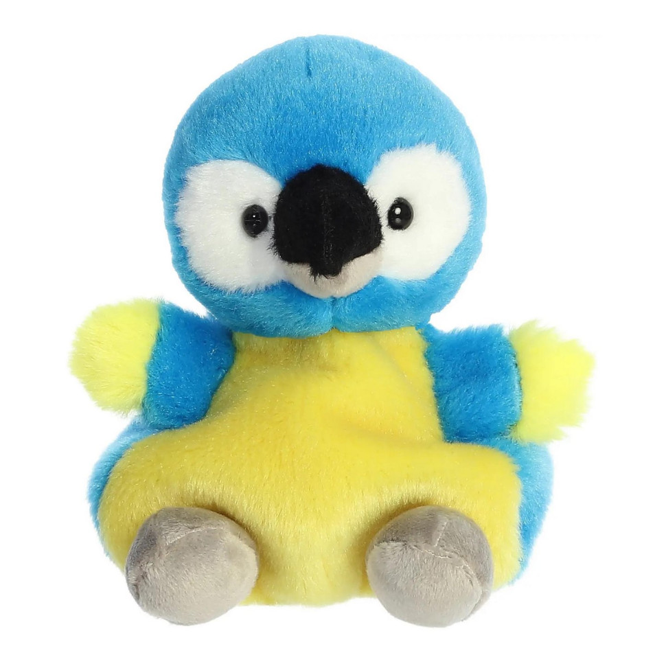М'яка іграшка Palm Pals Синьо-жовтий Ара Aurora 210557B 12 см