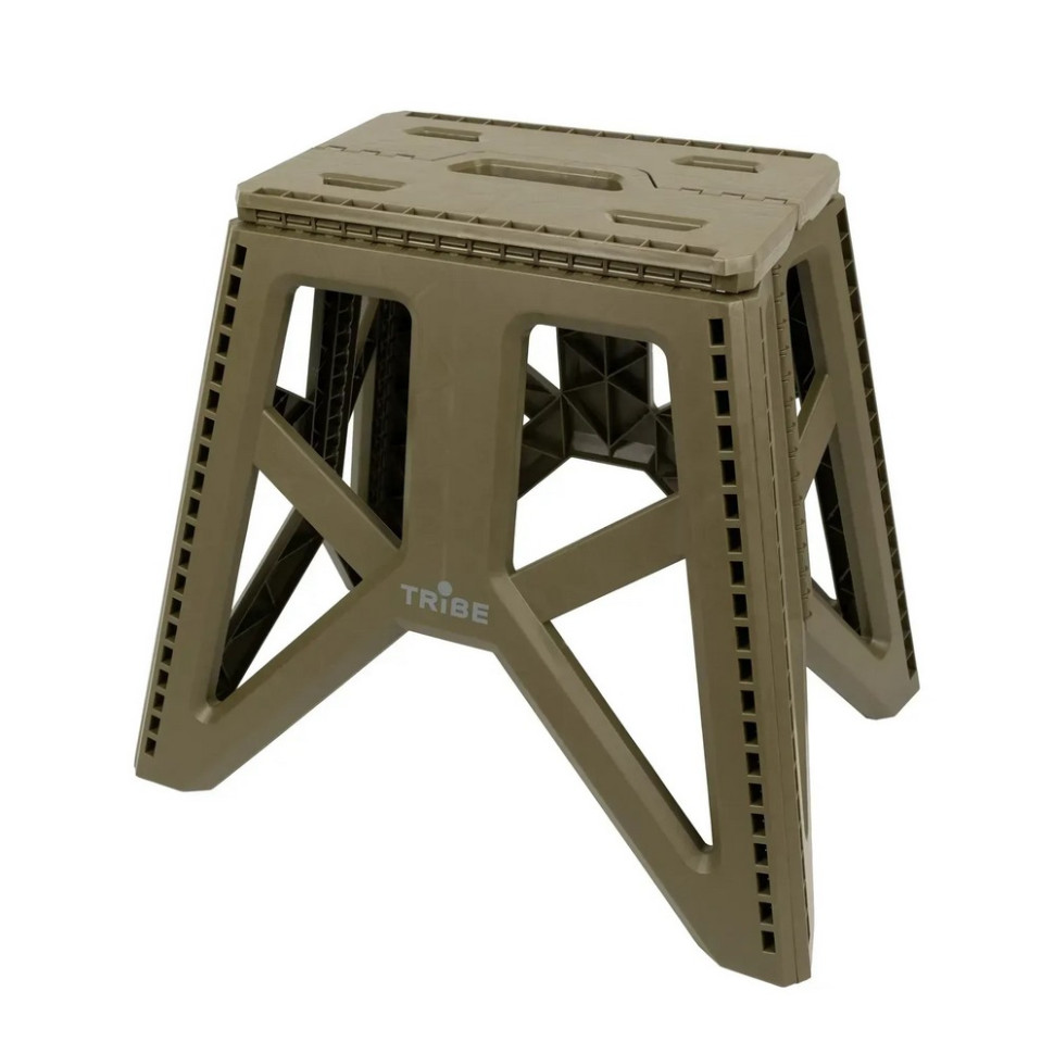 Стілець турістичний Camp Chair High Tribe T-EF-0002-olive, до 100 кг