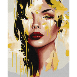 Картина по номерам "Неземная красота" ©art_selena_ua Идейка KHO8313 с красками металлик 40х50 см