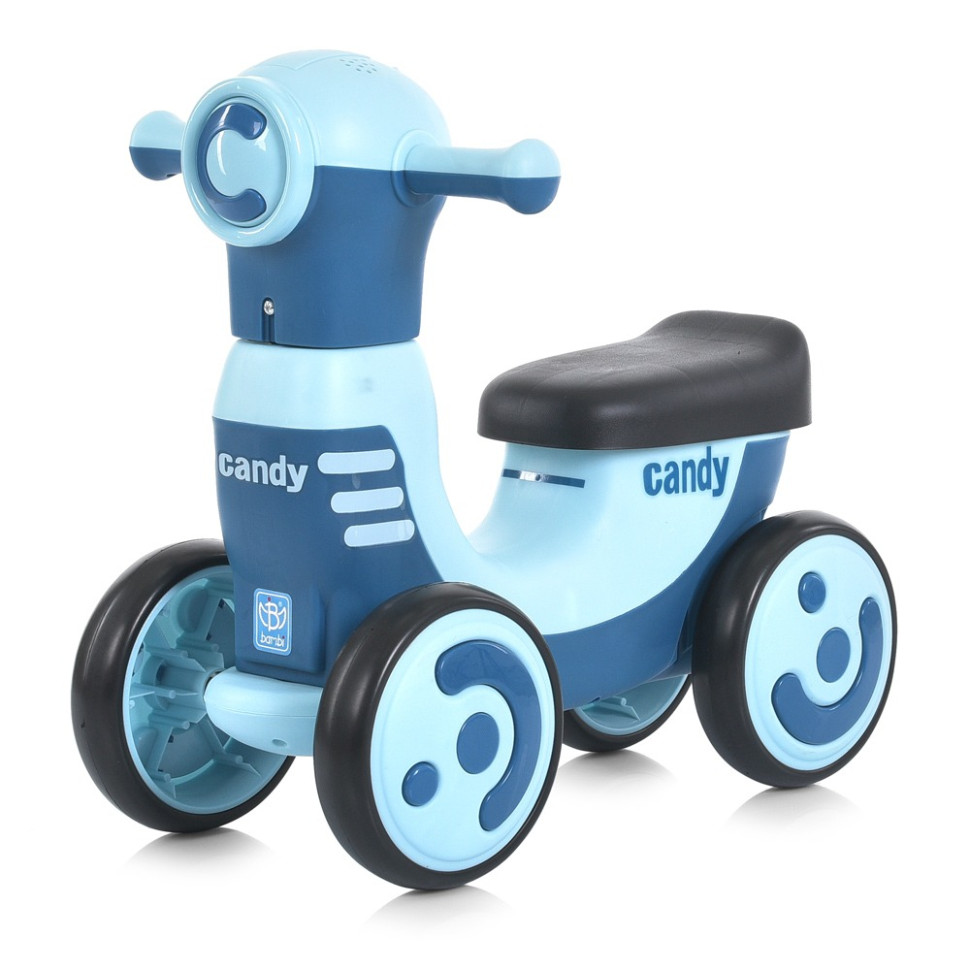 Дитяча каталка-толокар Bambi M 5855E-12 синій, до 25 кг