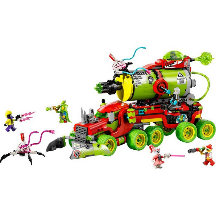 Конструктор Dreamzzz Вантажівка Матео з аерозольною фарбою LEGO 71499, 929 деталей