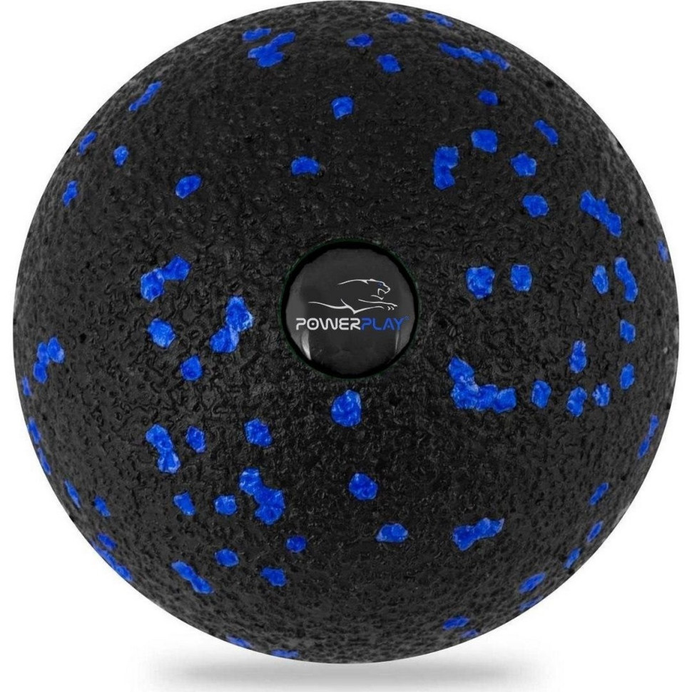 Набор мячей для массажа и йоги PowerPlay PP_4090_Blue, комплект из 2 штук