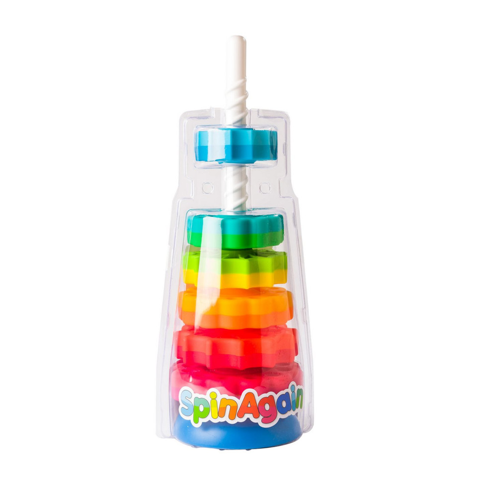 Пирамидка винтовая тактильная Fat Brain Toys F110ML SpinAgain