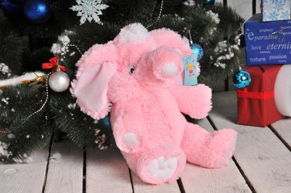 Мягкая игрушка Alina Toys слон 55 см розовый 5784749ALN