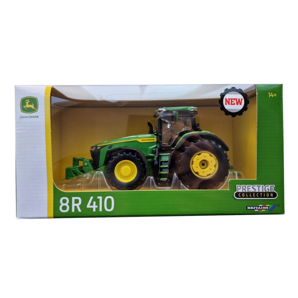 Модель Трактор John Deere 8R 410 Britains 43288B масштаб 1:32