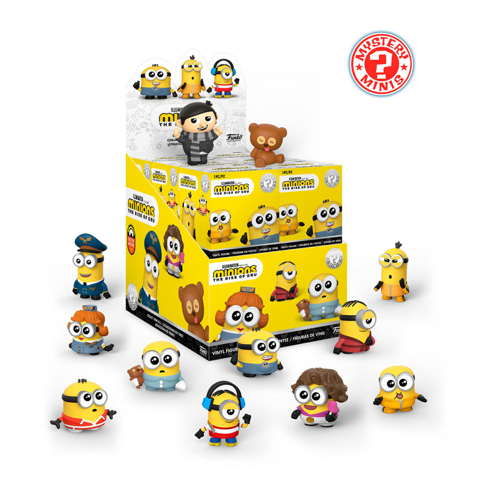 Игровая фигурка Mystery Minis Миньоны 2 Funko 47794 в ассортименте