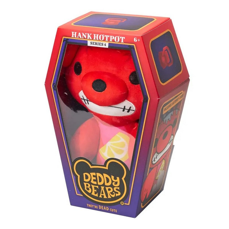 Дитяча колекційна плюшева іграшка Hank Hotpot Deddy Bears DB41201