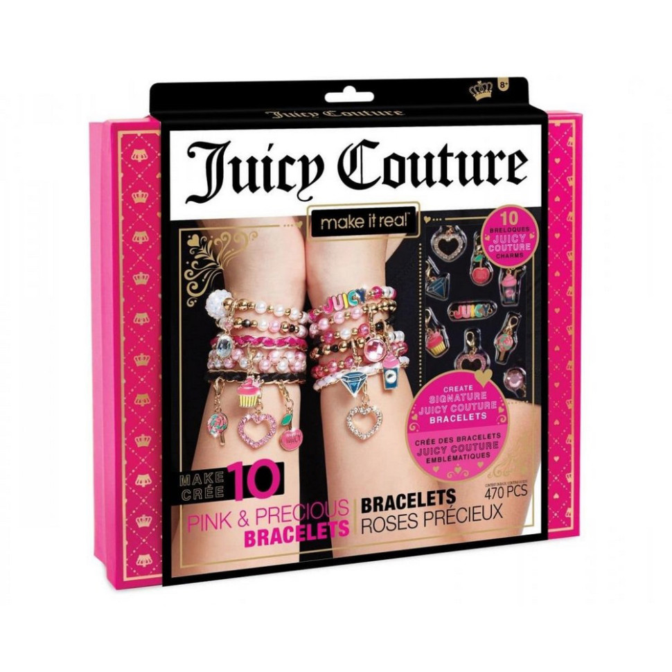 Набір для створення шарм-браслетів «Рожевий зорепад» Juicy Couture Make it Real MR4408