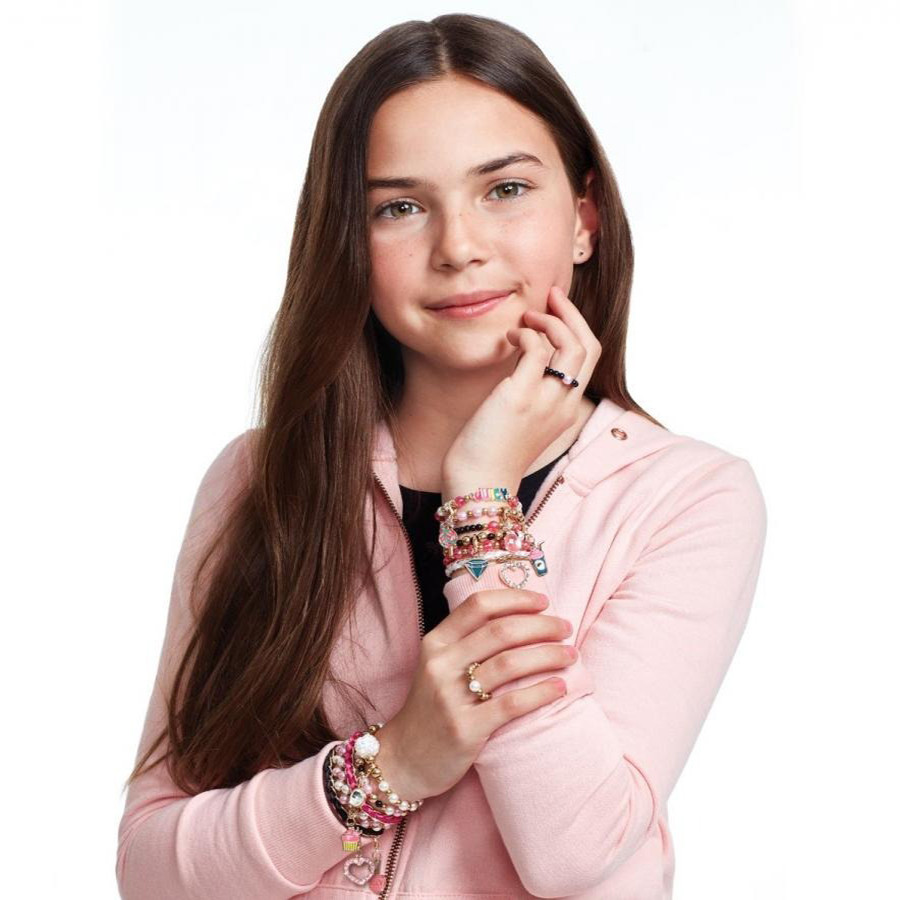 Набір для створення шарм-браслетів «Рожевий зорепад» Juicy Couture Make it Real MR4408