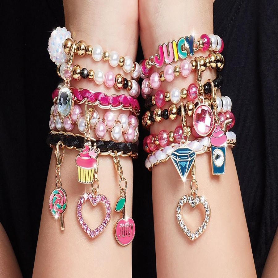 Набір для створення шарм-браслетів «Рожевий зорепад» Juicy Couture Make it Real MR4408