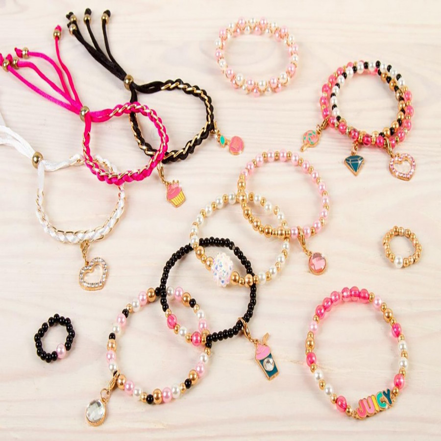 Набір для створення шарм-браслетів «Рожевий зорепад» Juicy Couture Make it Real MR4408
